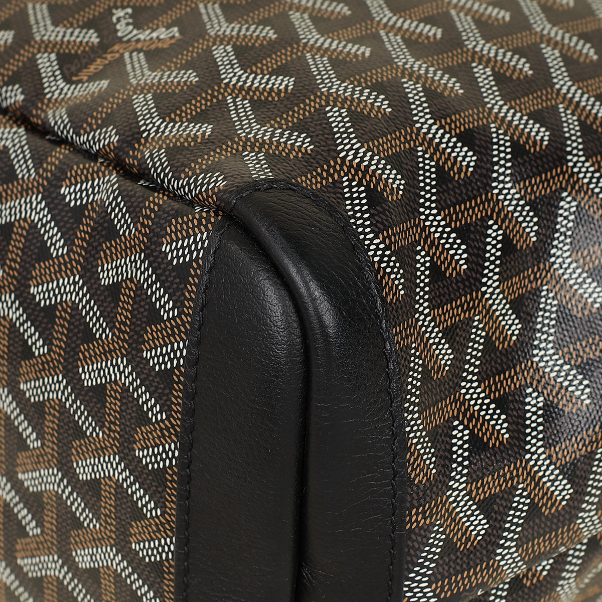 Goyard Black Goyardine Artois MM Bag