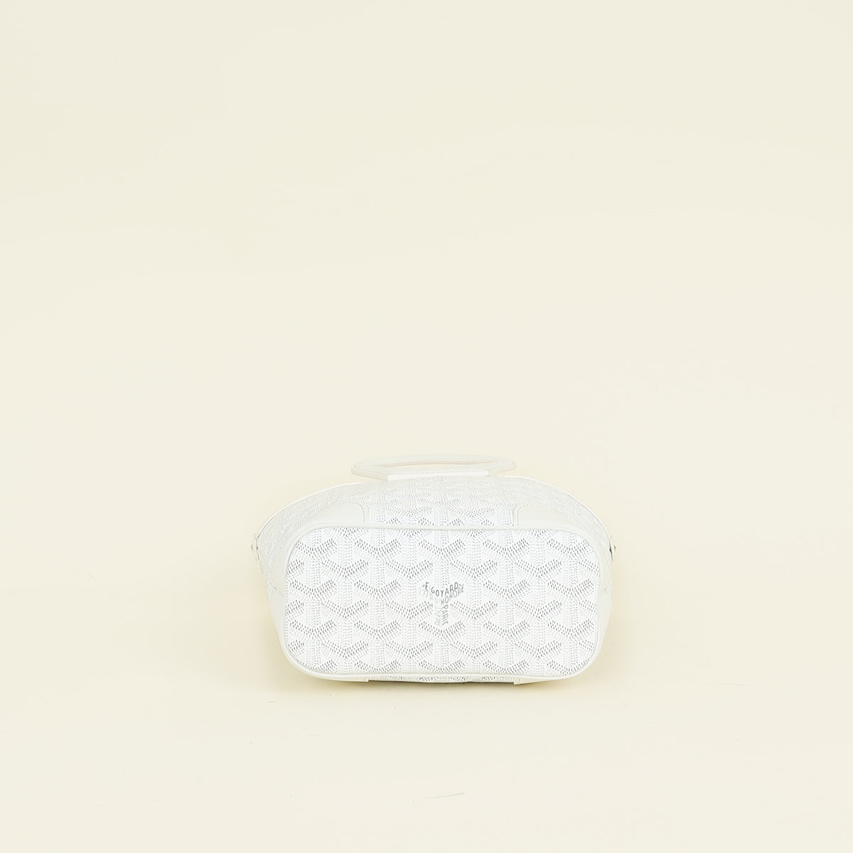 Goyard White Goyardine Beluga Mini Bag