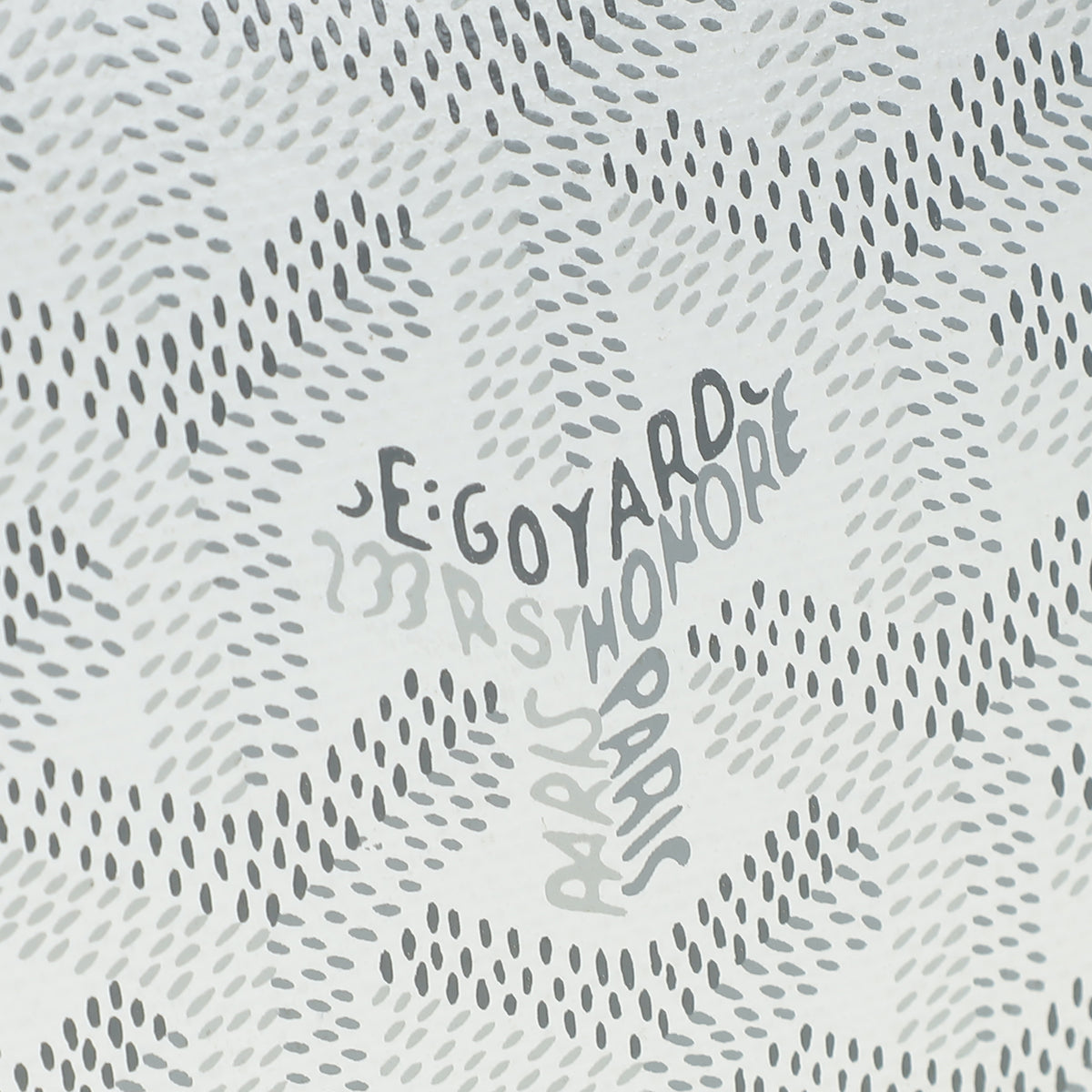 Goyard White Goyardine Beluga Mini Bag