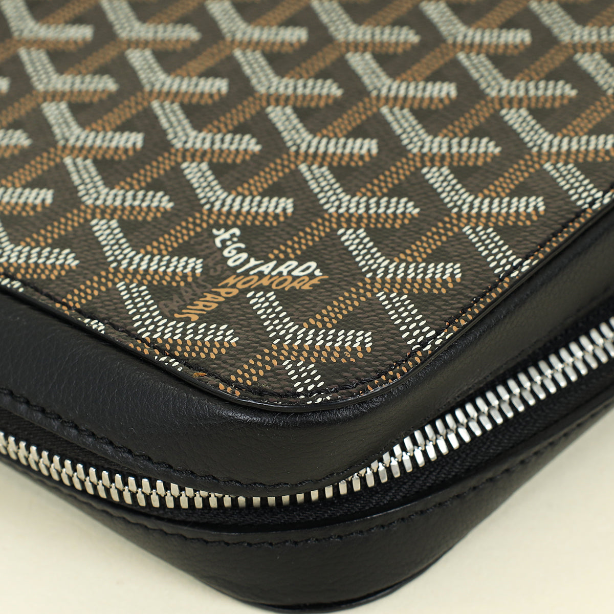 Goyard Black Compagnon Universel A4 Bag