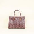 Goyard Burgundy Goyardine Marquises Tote Bag