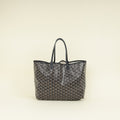 Goyard Black Goyardine Saint Louis PM Bag