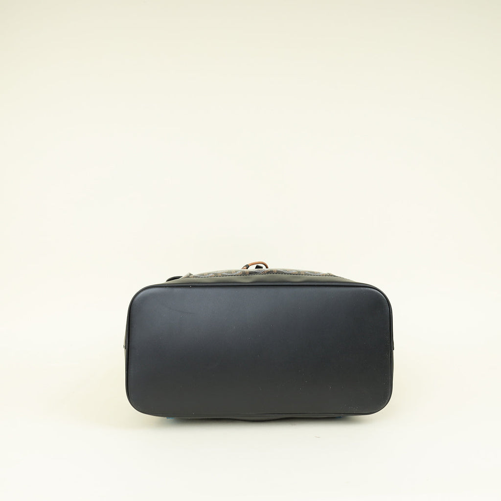 Goyard Black Goyardine Alpin MM Backpack Bag