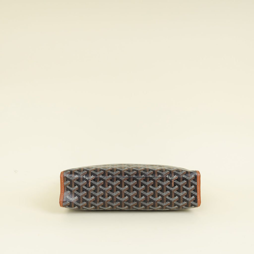 Goyard Brown Goyardine Jouvence GM Pouch