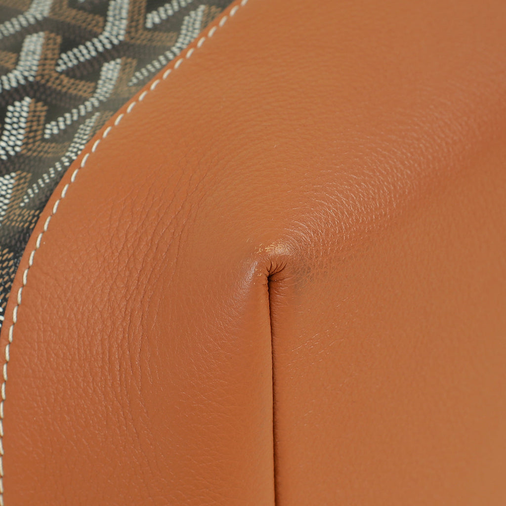 Goyard Bicolor Goyardine Cisalpin Backpack Bag