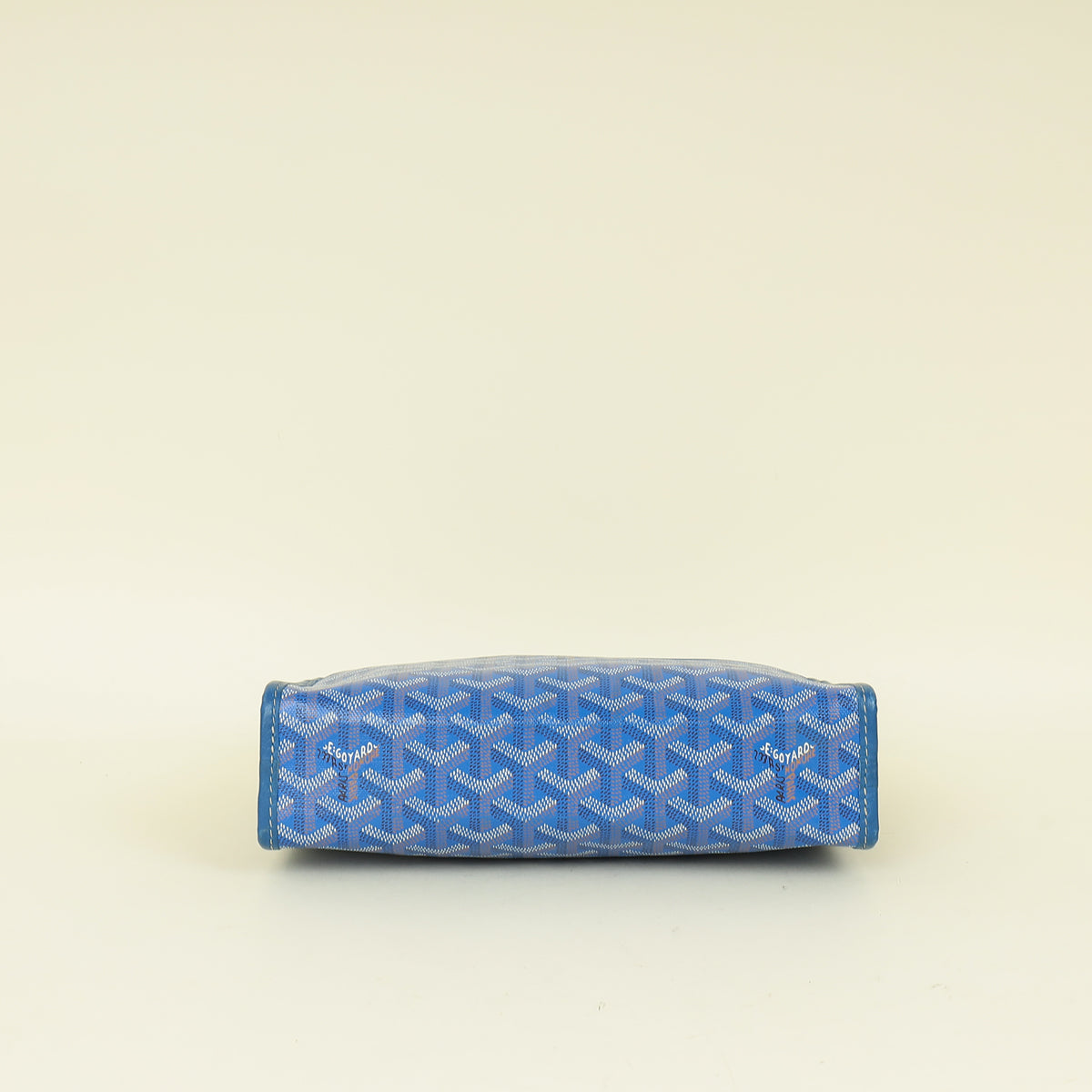 Goyard Blue Goyardine Jouvence MM Pouch