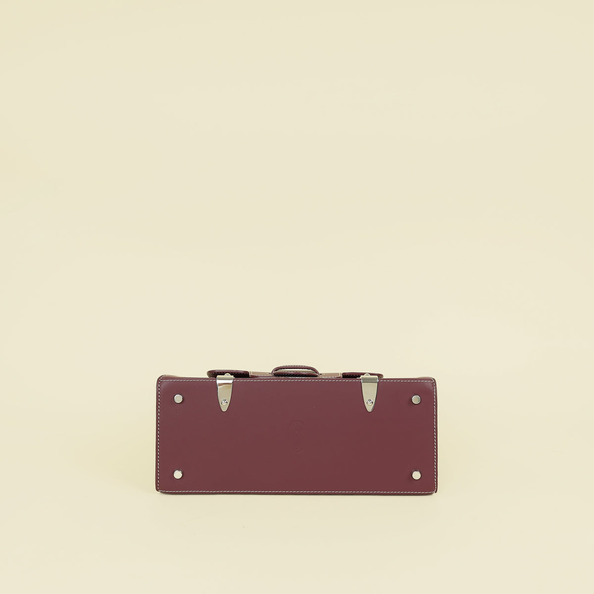Goyard Burgundy Goyardine Saigon PM Bag