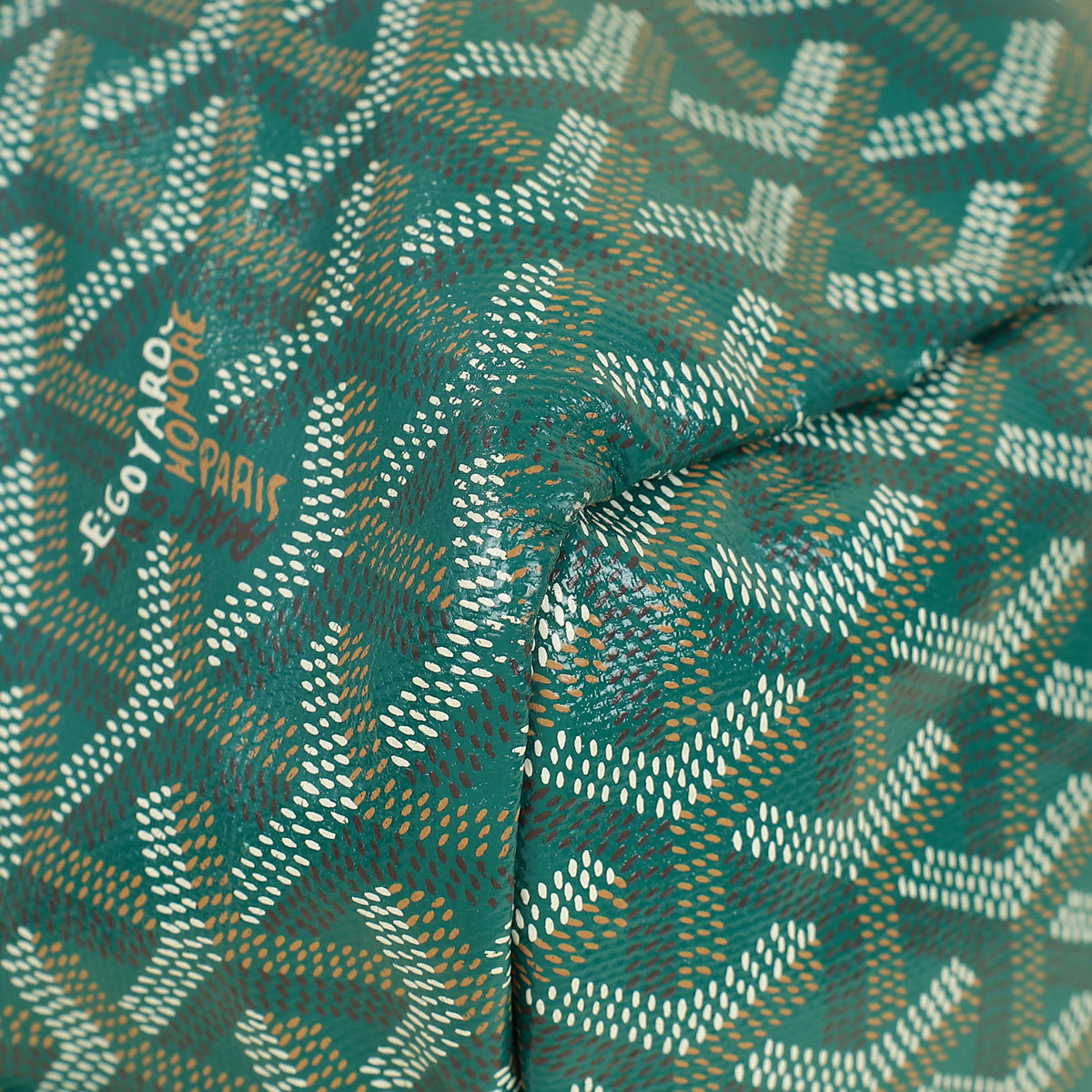 Goyard Green Goyardine Saint Louis PM Bag
