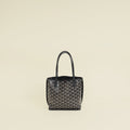 Goyard Black Goyardine Mini Anjou Reversible Bag