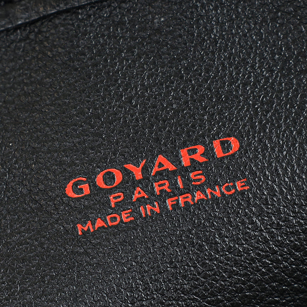 Goyard Black Goyardine Mini Anjou Reversible Bag