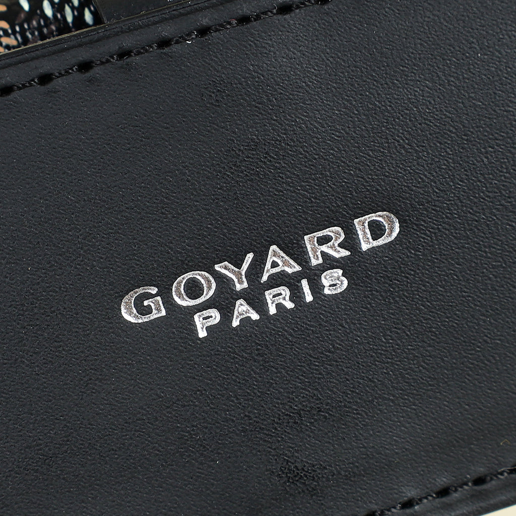 Goyard Black Goyardine Minaudiere Trunk Bag