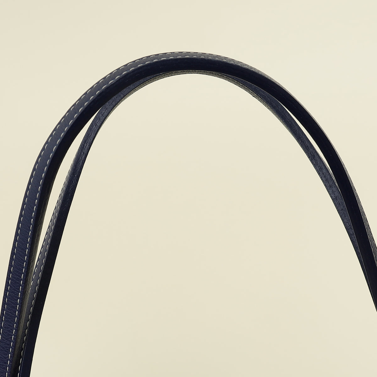Goyard Navy Blue Goyardine Anjou GM Reversible Bag
