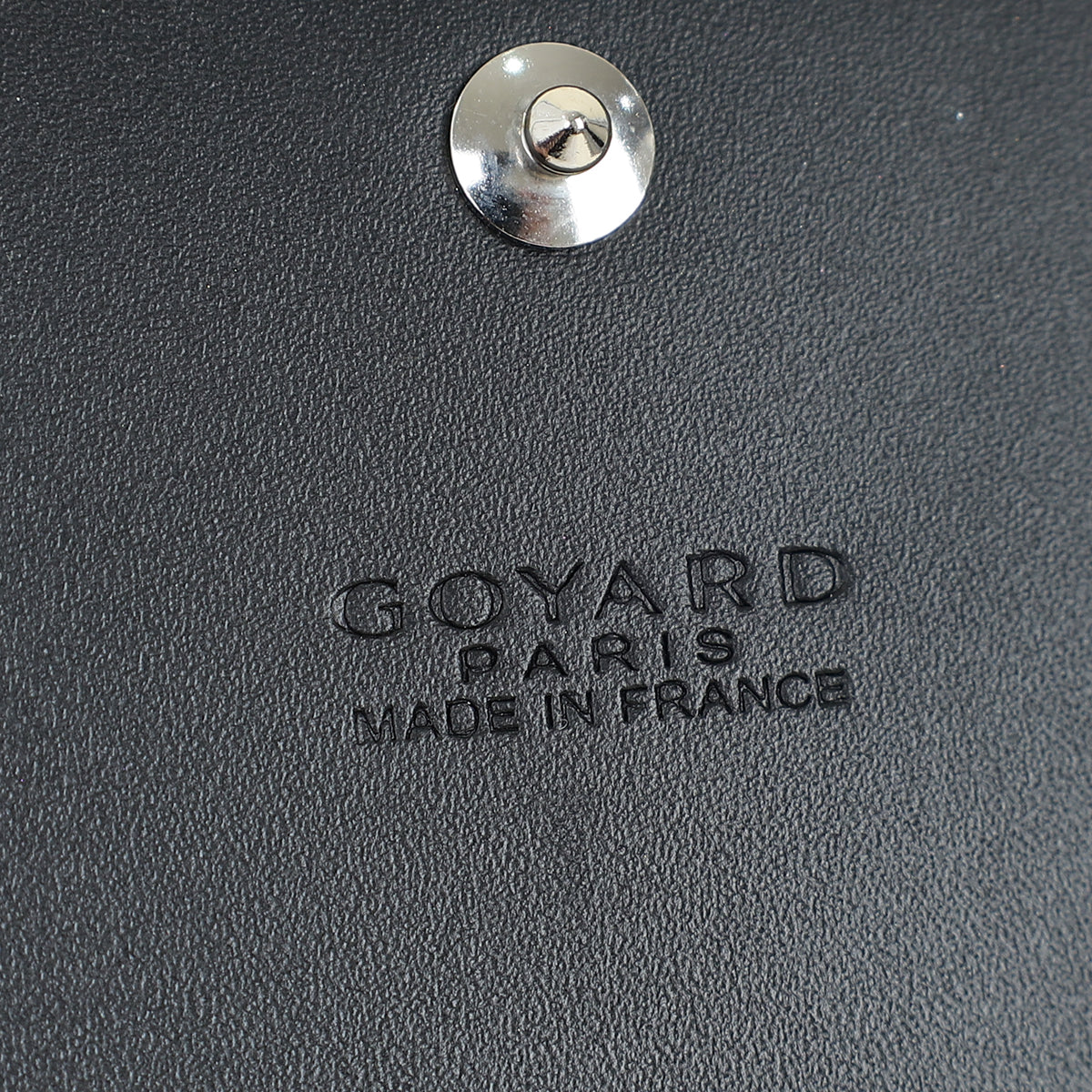 Goyard Black Goyardine Varenne Continental Wallet W/ Strap