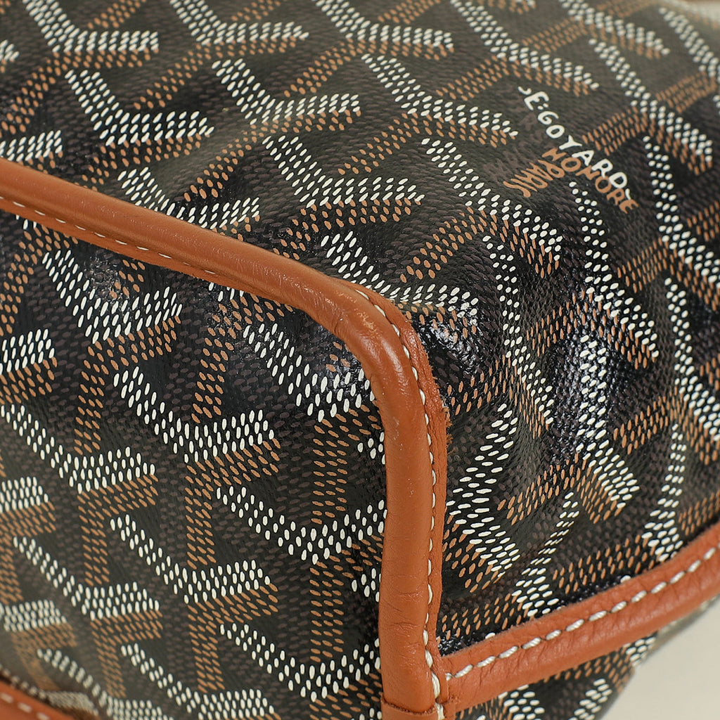 Goyard Bicolor Goyardine Reversible Anjou Mini Bag