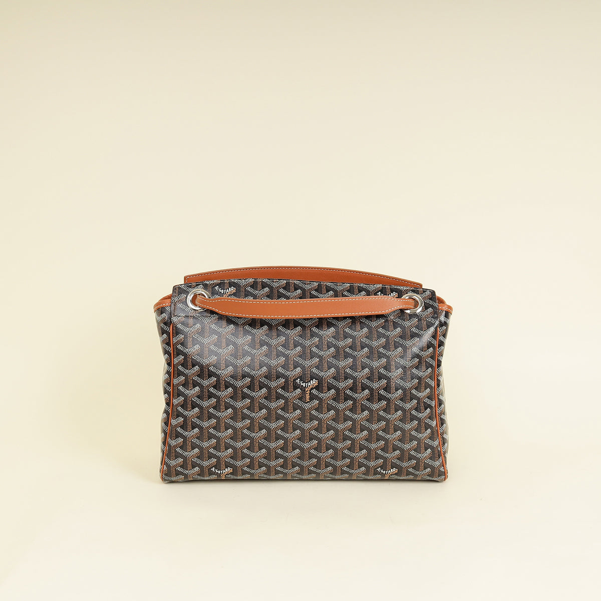 Goyard Bicolor Goyardine Sac Rouette Souple PM Bag