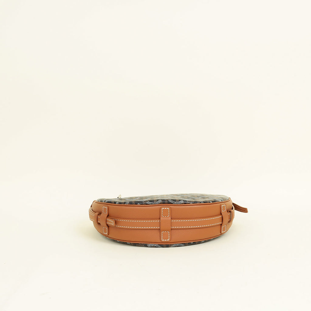 Goyard Black Goyardine Hirondelle Bag