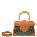 Goyard Bicolor Goyardine Saigon Souple Mini Bag