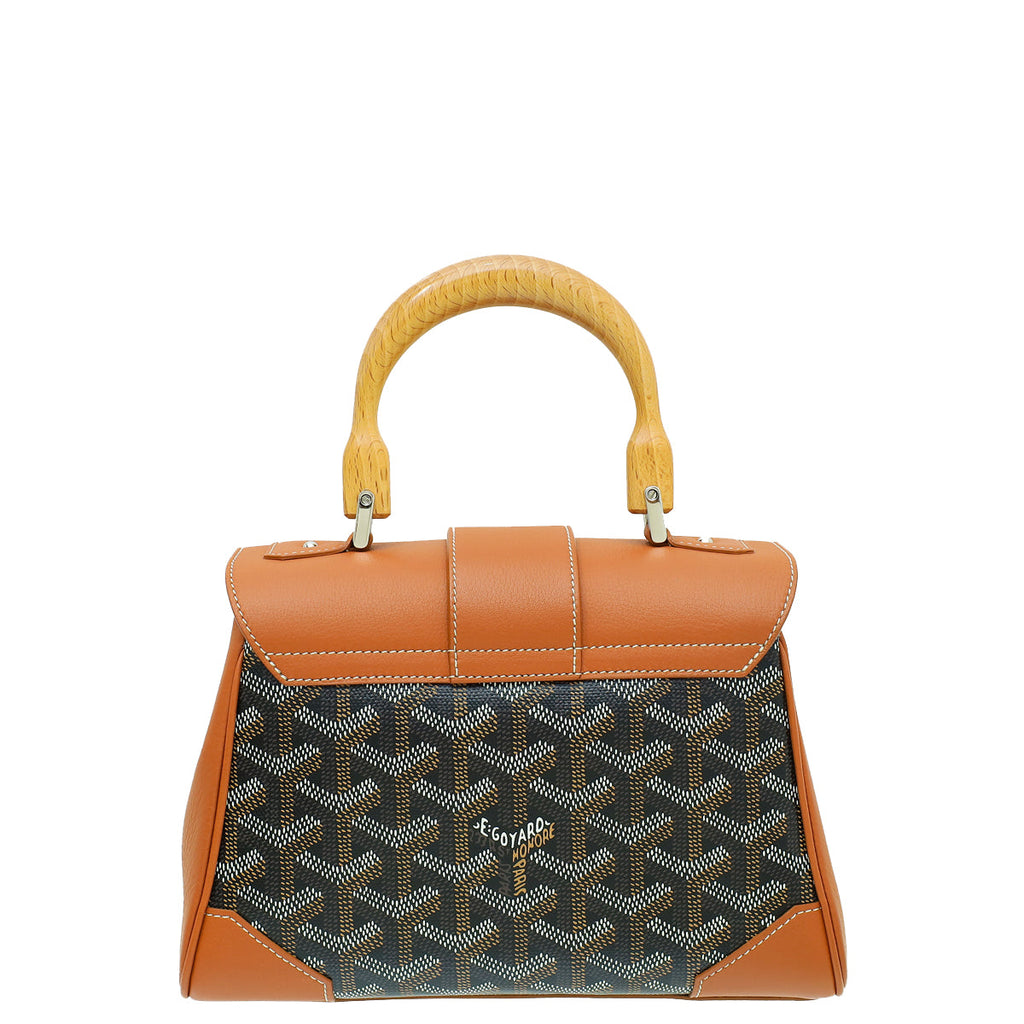 Goyard Bicolor Goyardine Saigon Souple Mini Bag