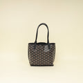 Goyard Black Mini Reversible Mini Anjou Bag