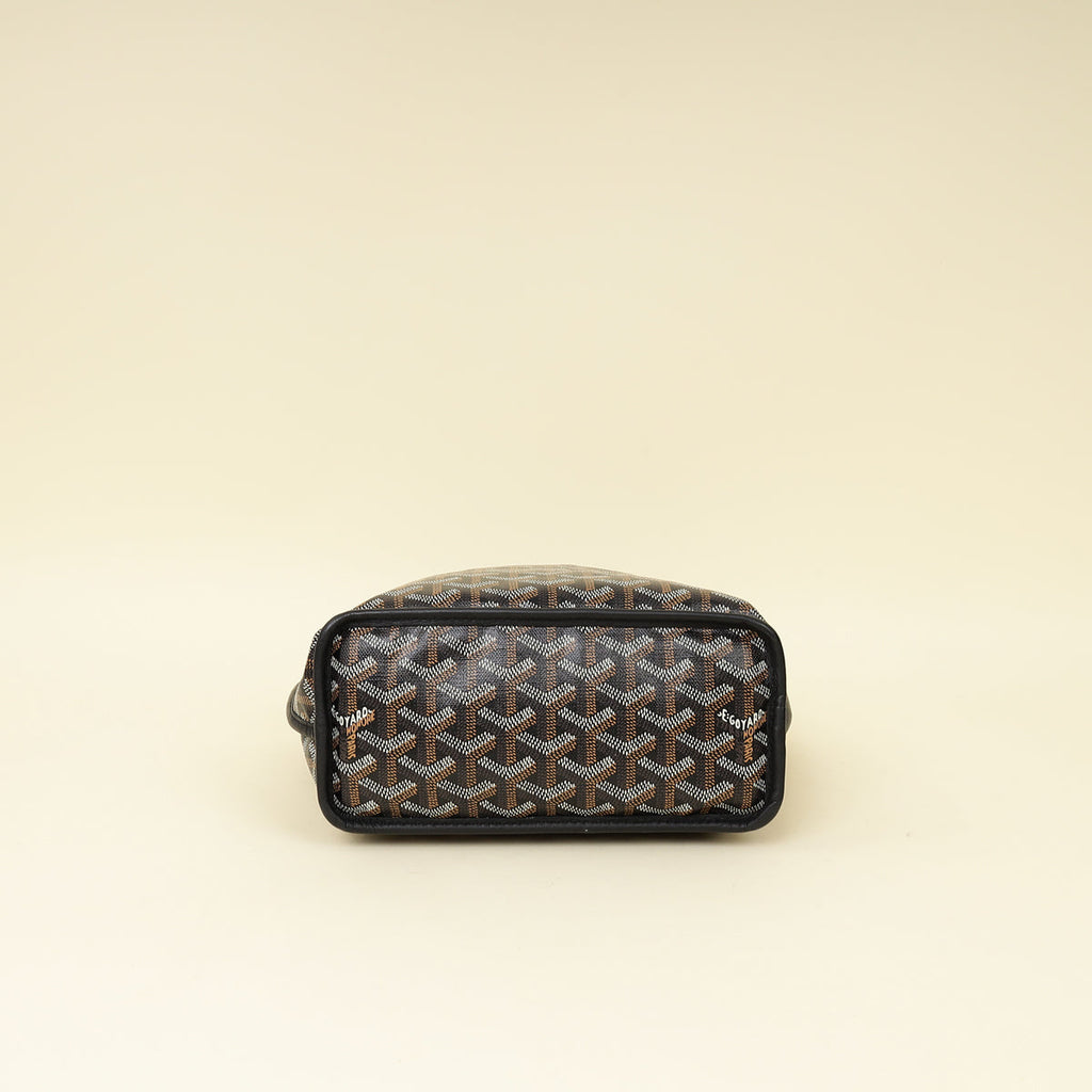 Goyard Black Mini Reversible Mini Anjou Bag