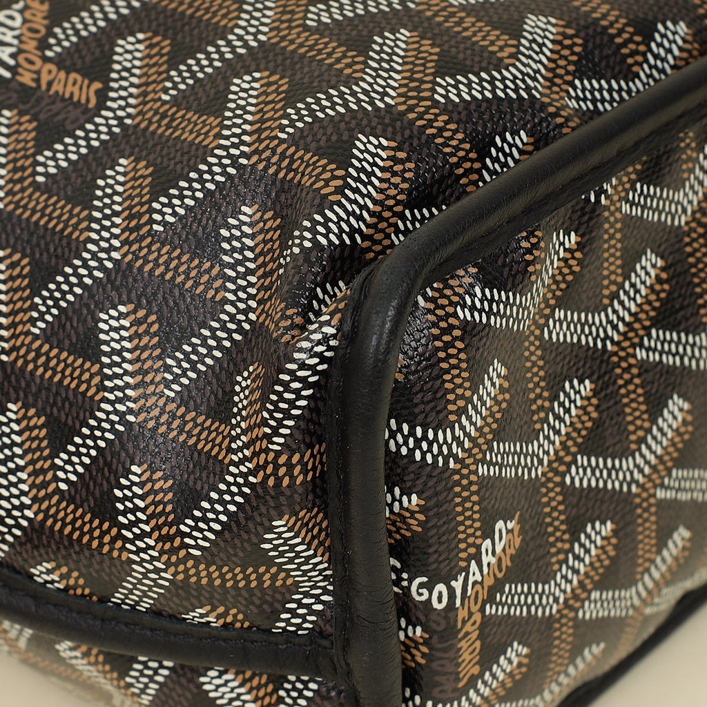 Goyard Black Mini Reversible Mini Anjou Bag