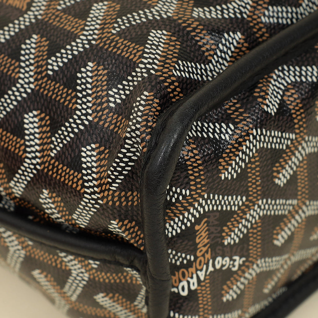 Goyard Black Mini Reversible Mini Anjou Bag
