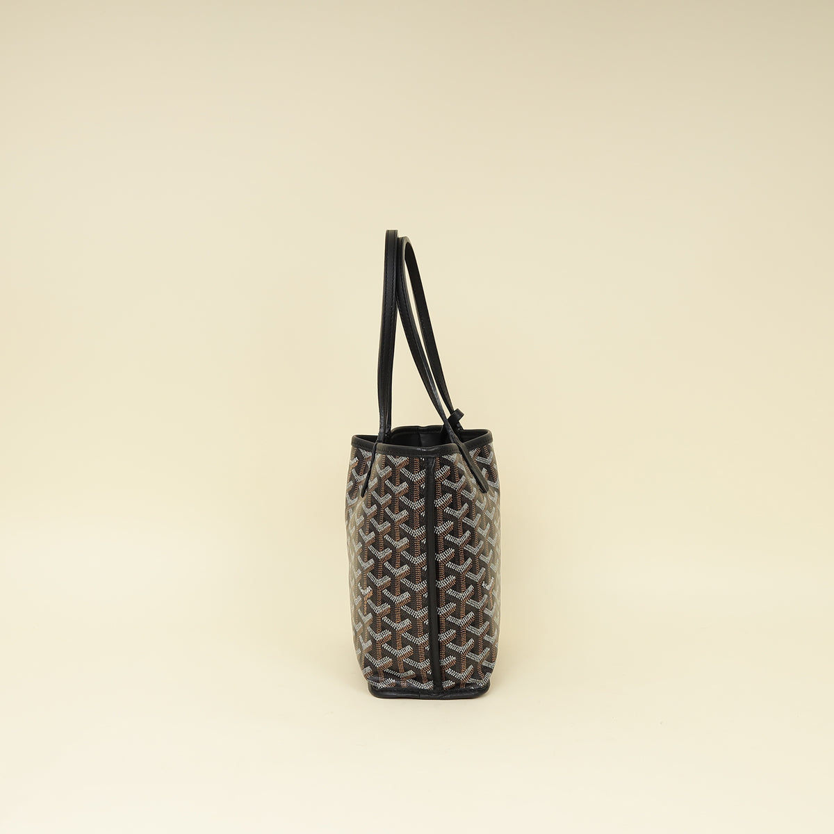 Goyard Black Mini Reversible Mini Anjou Bag