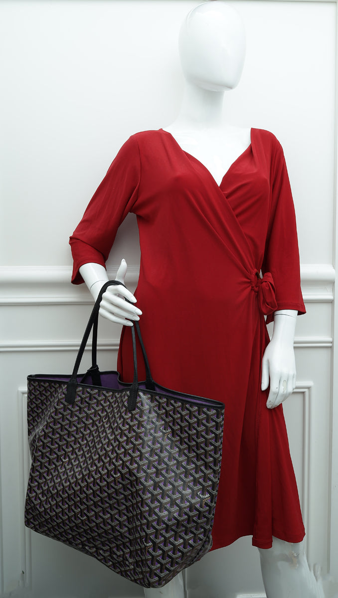 Goyard Bicolor Goyardine Special Ed. Saint Louis Claire Voie GM Bag