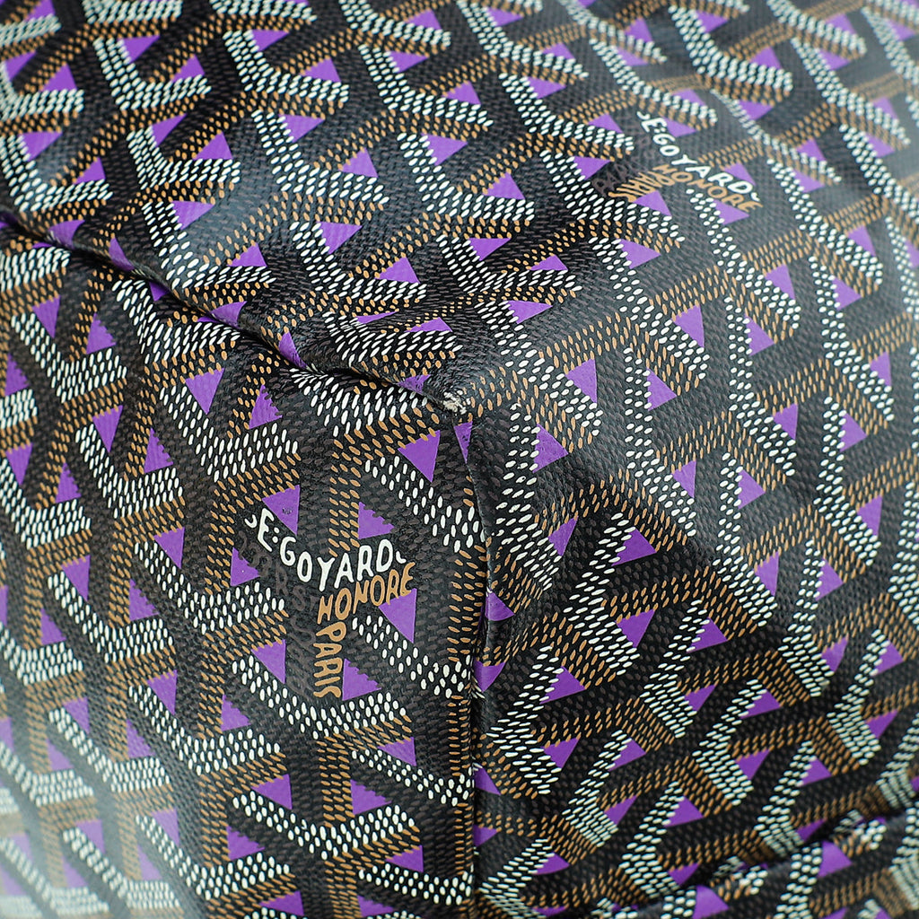Goyard Bicolor Goyardine Special Ed. Saint Louis Claire Voie GM Bag