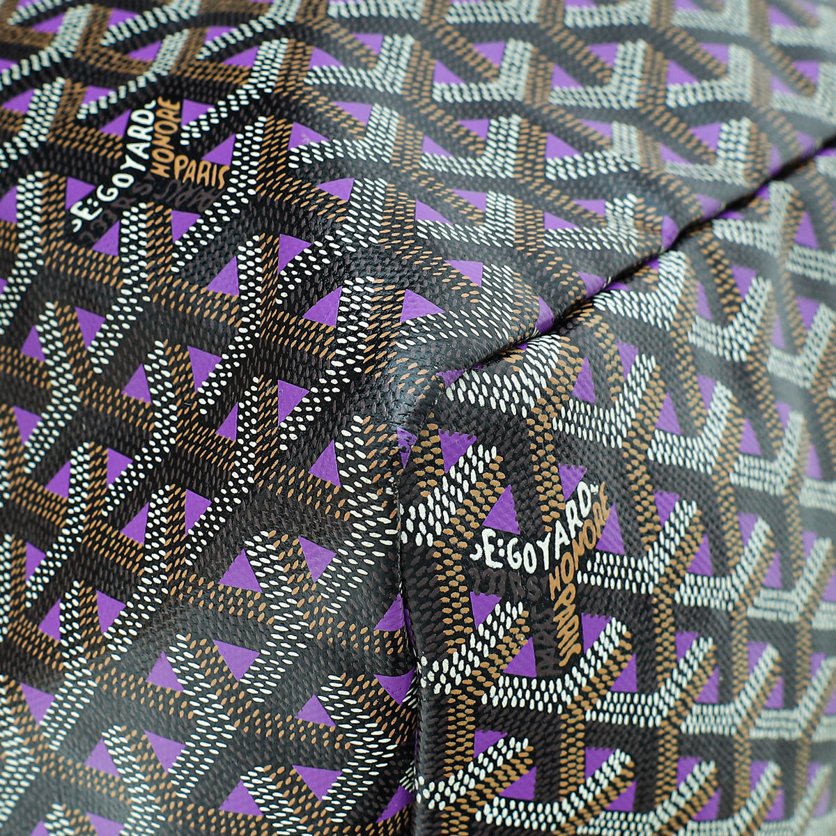 Goyard Bicolor Goyardine Special Ed. Saint Louis Claire Voie GM Bag
