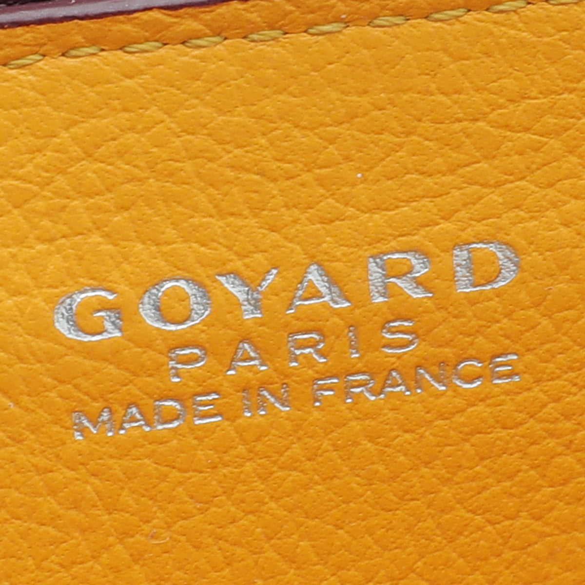 Goyard Burgundy Goyardine Saigon Souple Mini Bag