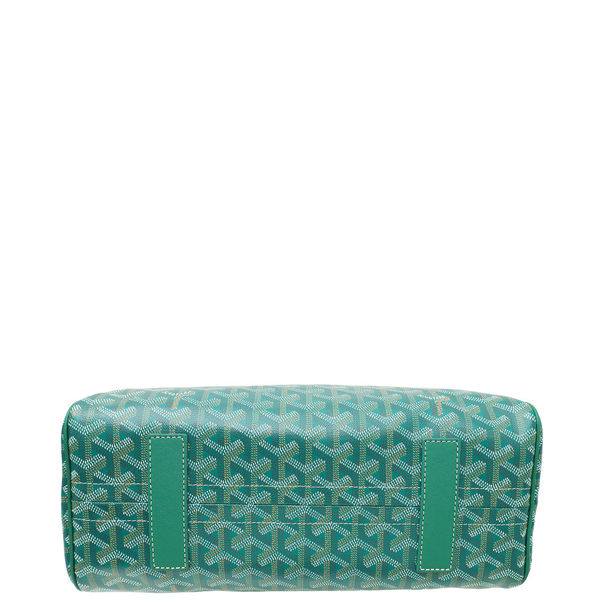 Goyard Green Goyardine Rouette Souple Tote Bag