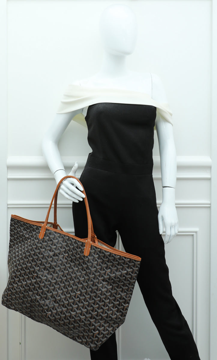 Goyard Bicolor Goyardine Saint Louis GM Bag