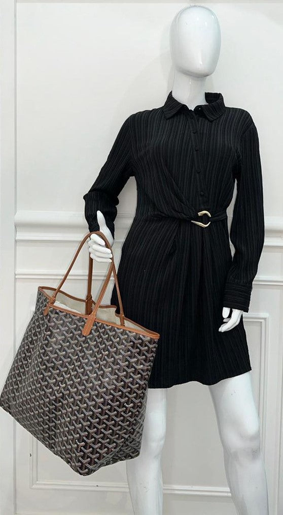 Goyard Bicolor Goyardine Saint Louis GM Bag