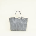 Goyard Gray Goyardine Saint Louis GM Bag