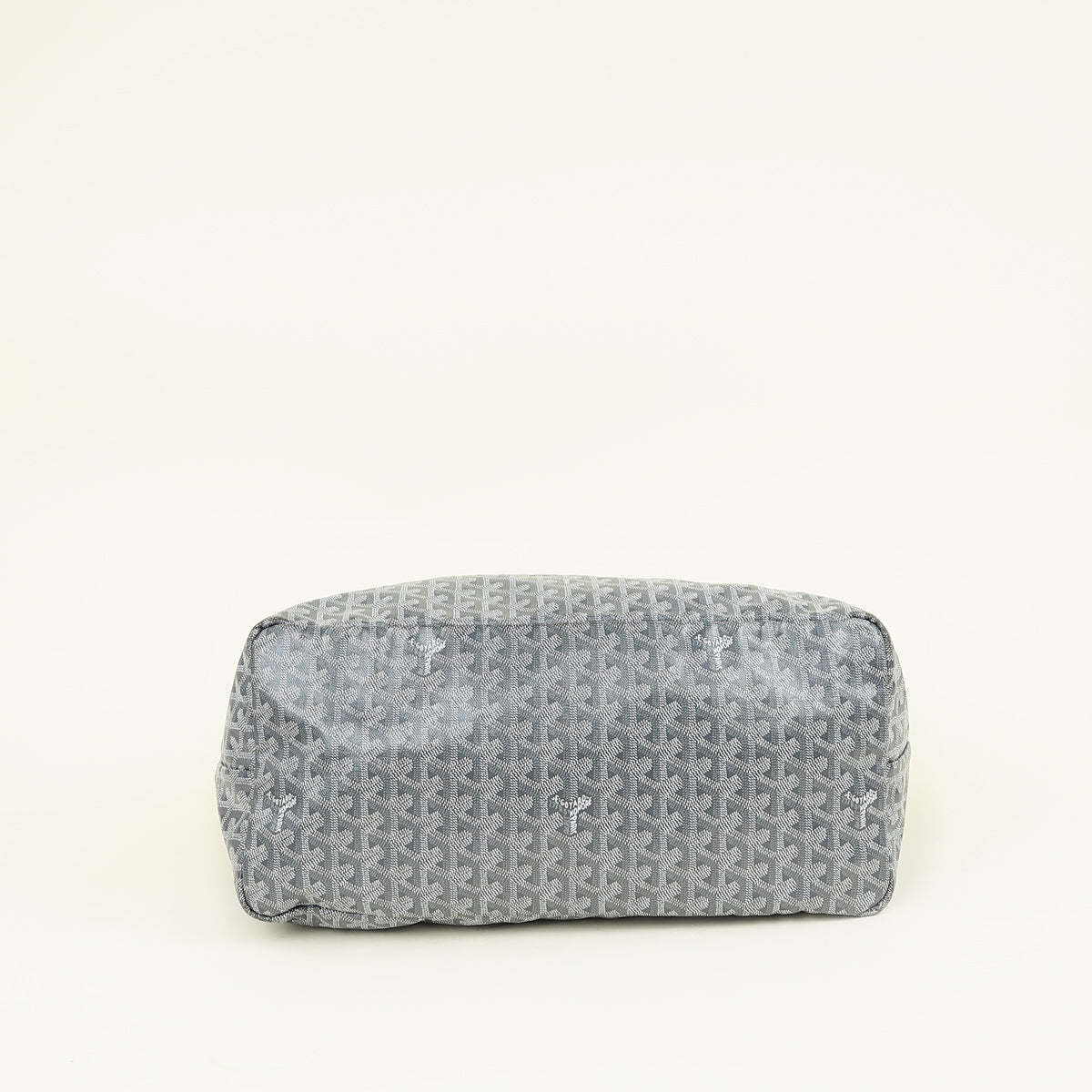 Goyard Gray Goyardine Saint Louis GM Bag