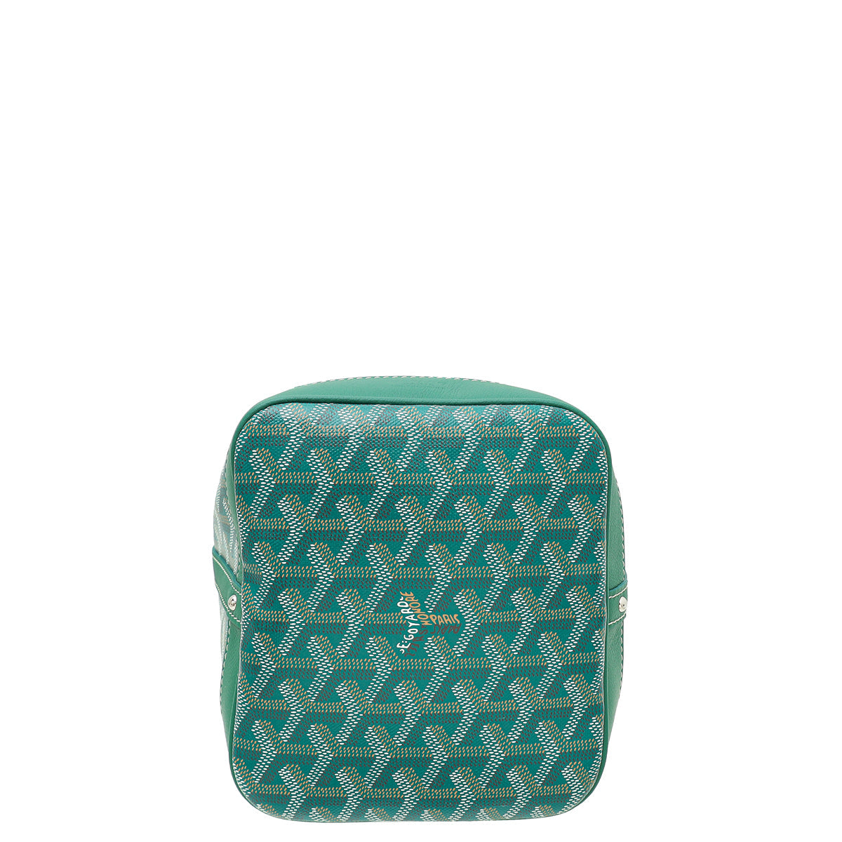 Goyard Green Goyardine Petit Flot Bucket Bag
