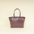 Goyard Burgundy Goyardine Artois PM Bag