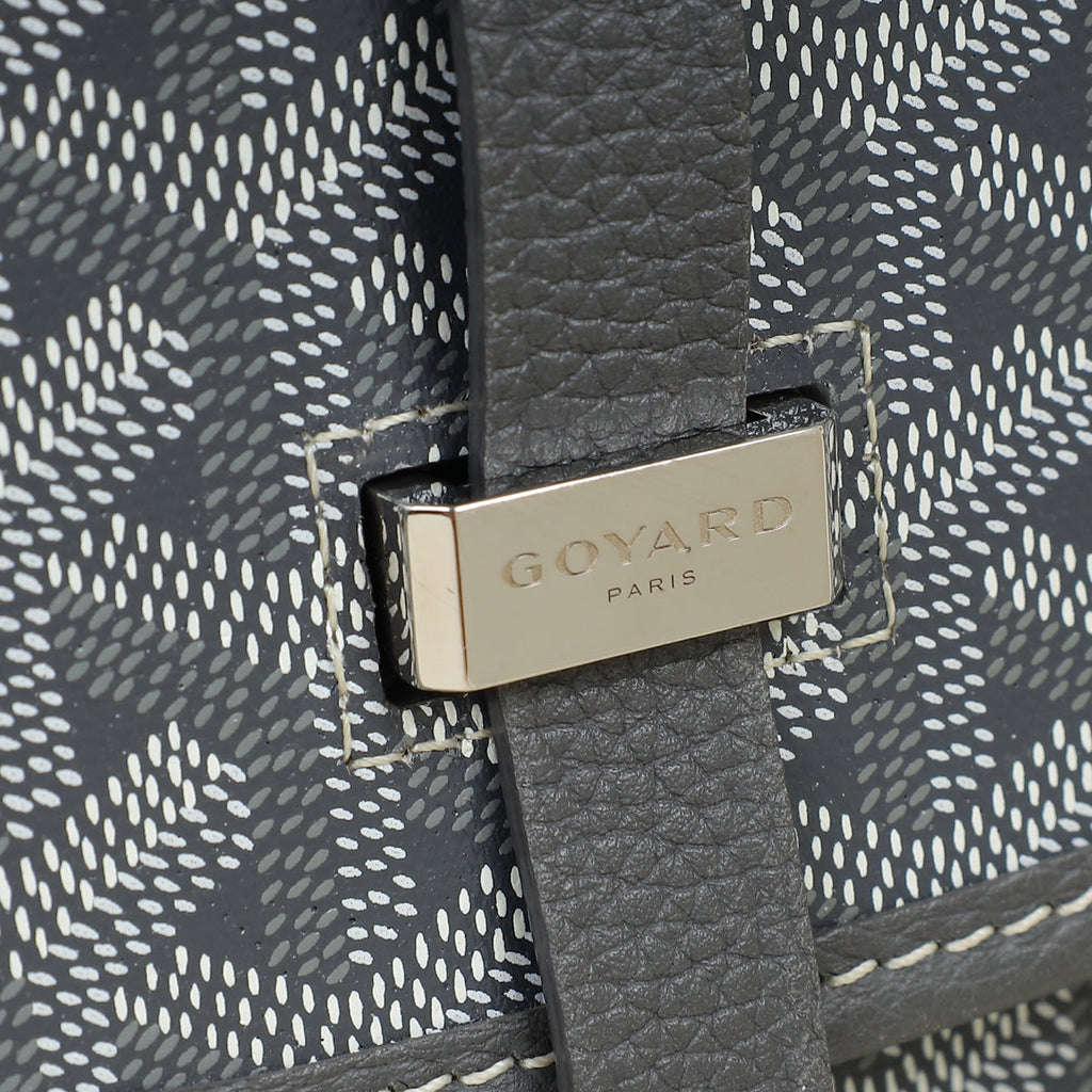 Goyard Grey Goyardine Belvedere PM Messenger Bag