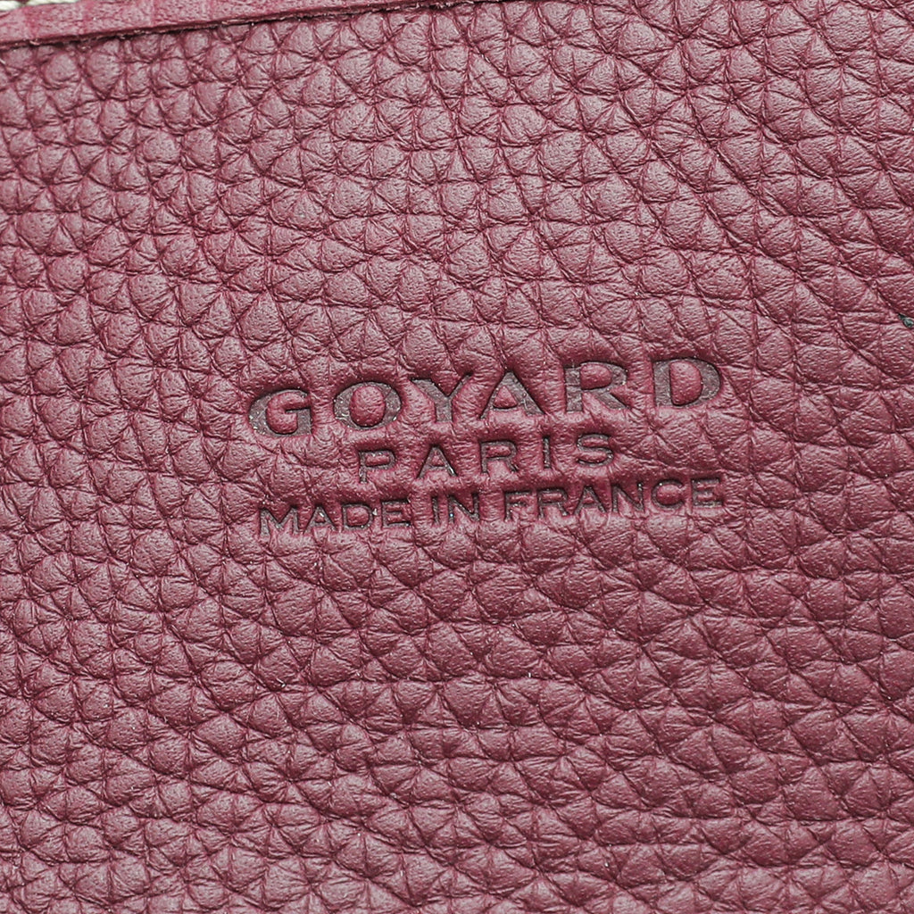 Goyard Burgundy Goyardine Hardy PM Bag