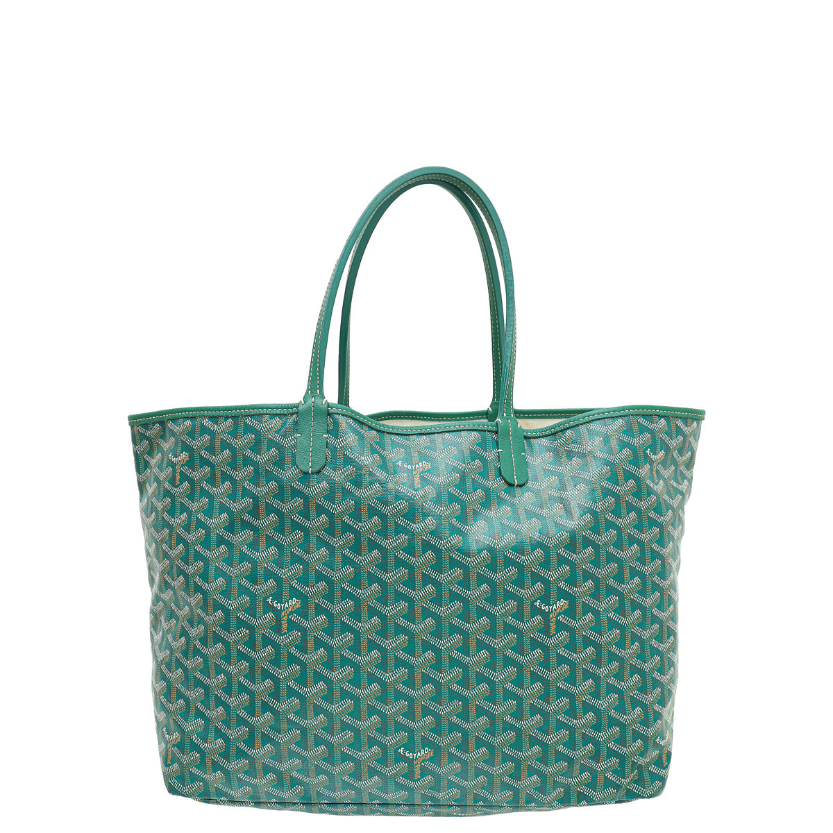 Goyard Green Goyardine Saint Louis PM Bag