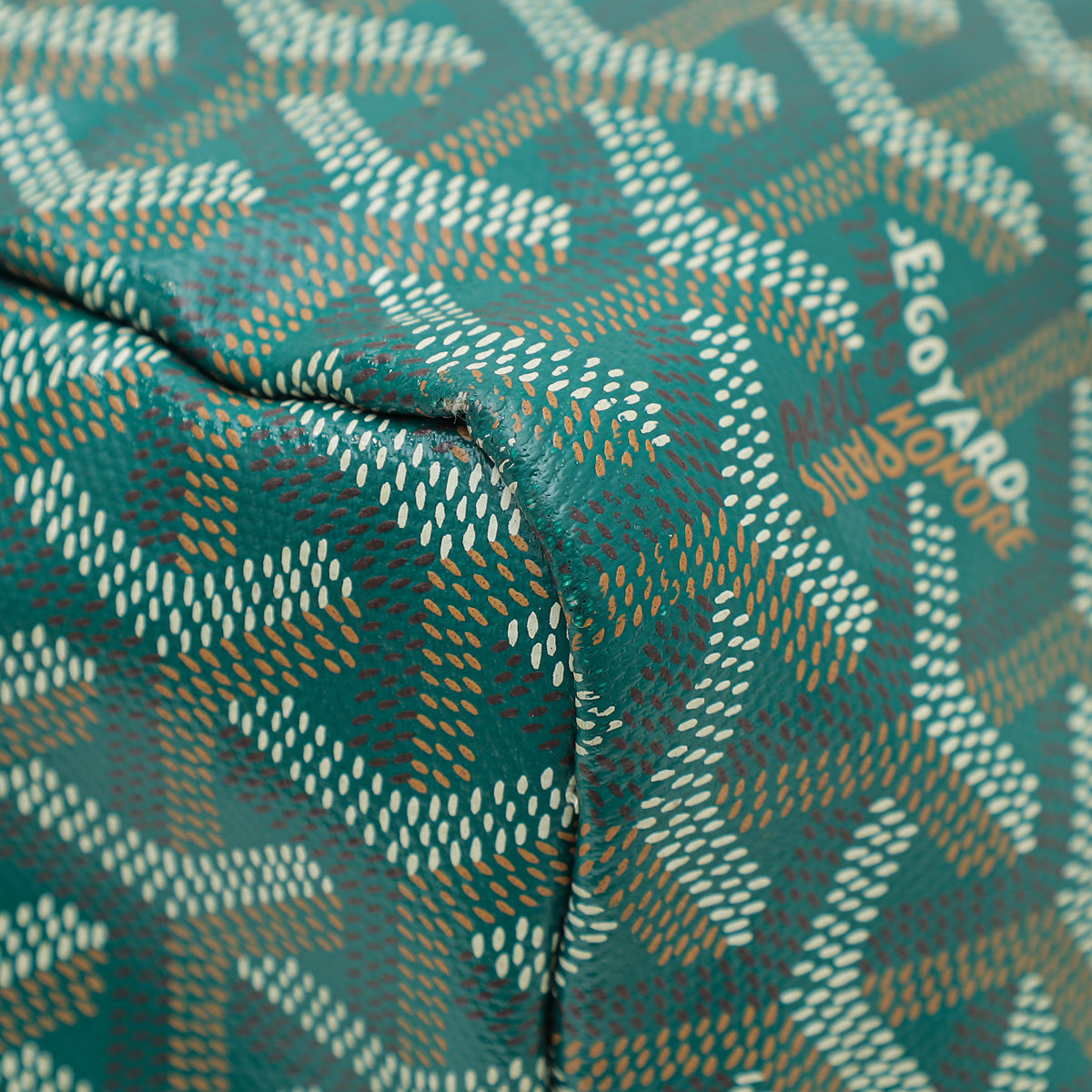 Goyard Green Goyardine Saint Louis PM Bag