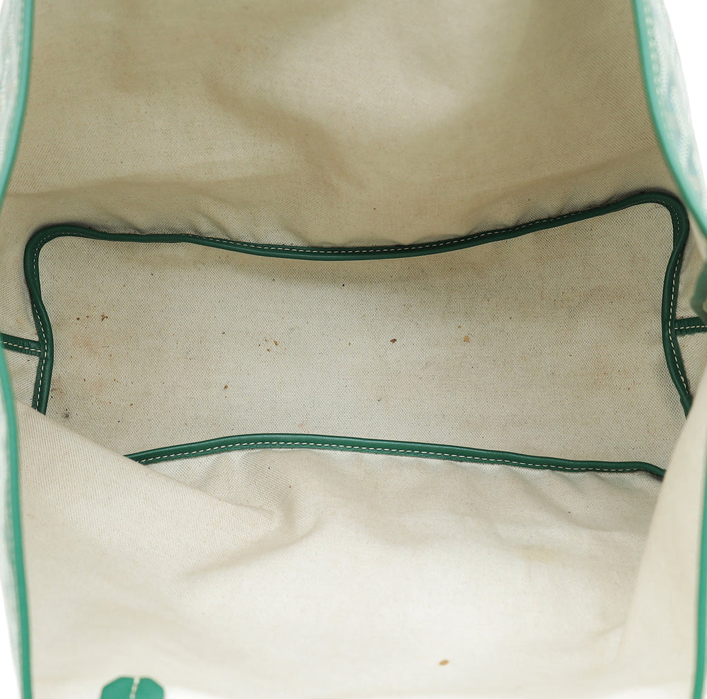 Goyard Green Goyardine Saint Louis PM Bag