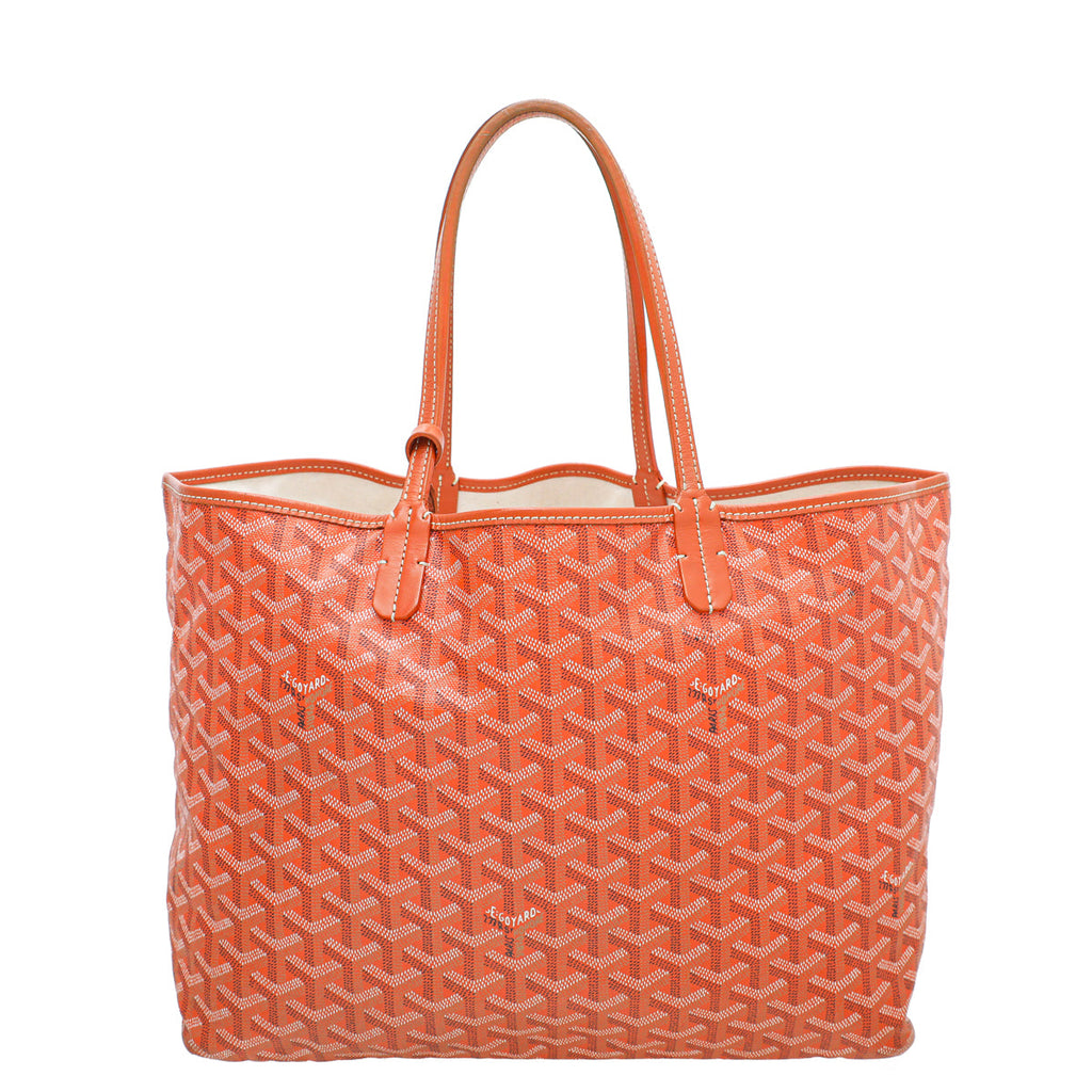 Goyard Orange Goyardine Saint Louis PM Bag