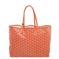 Goyard Orange Goyardine Saint Louis PM Bag