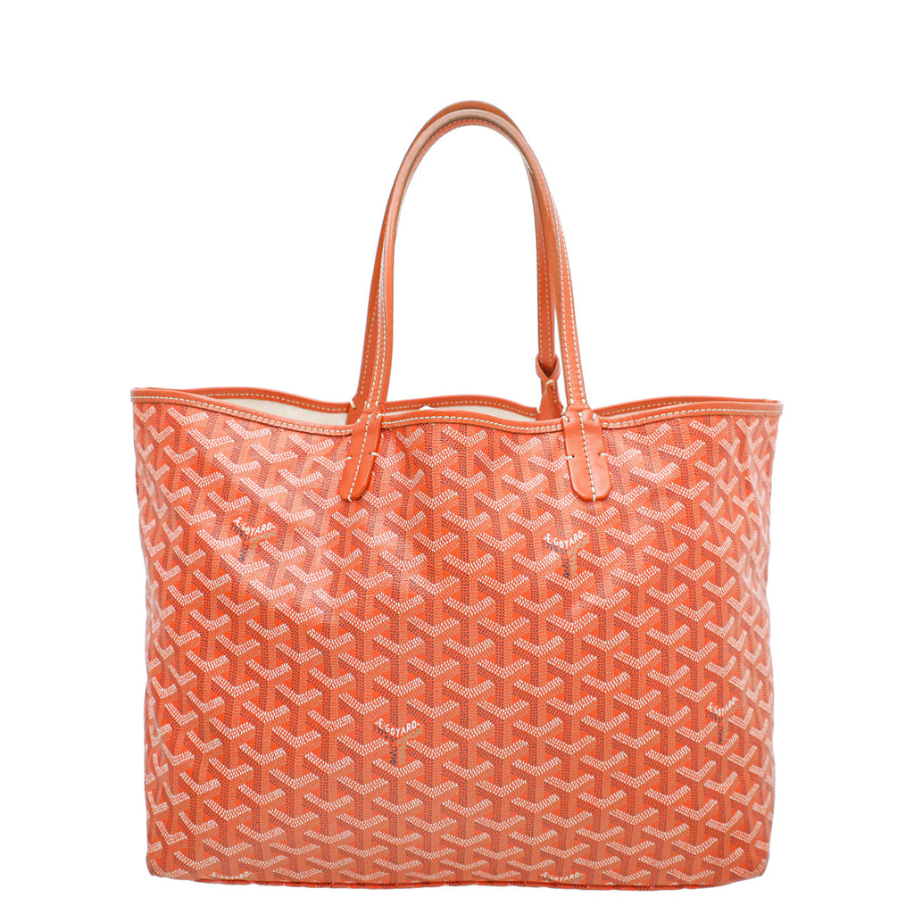 Goyard Orange Goyardine Saint Louis PM Bag