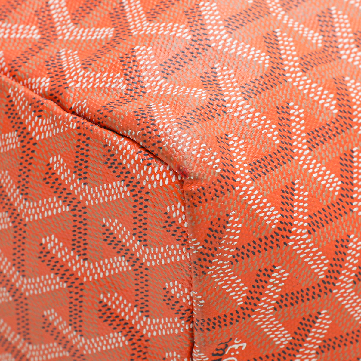 Goyard Orange Goyardine Saint Louis PM Bag