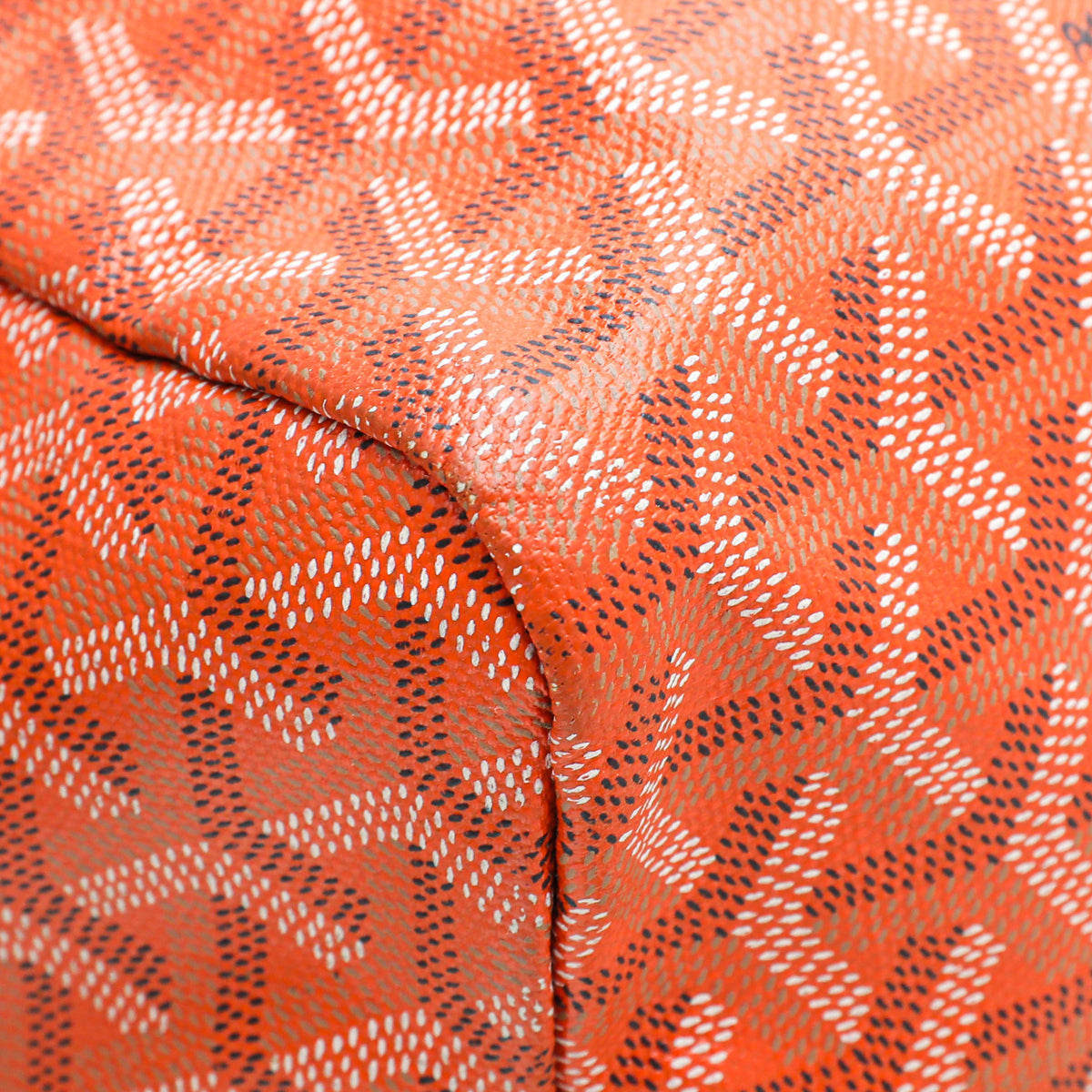 Goyard Orange Goyardine Saint Louis PM Bag