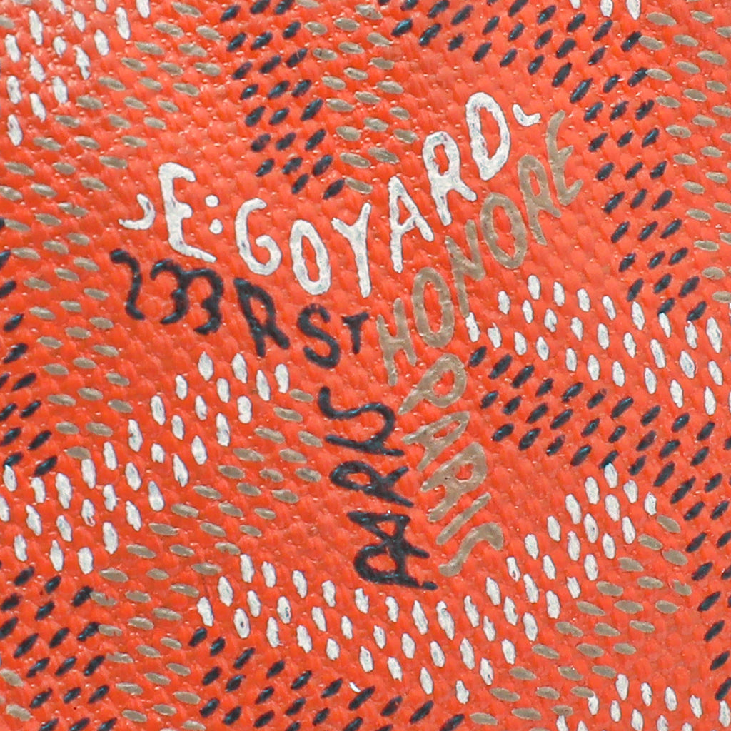 Goyard Orange Goyardine Saint Louis PM Bag