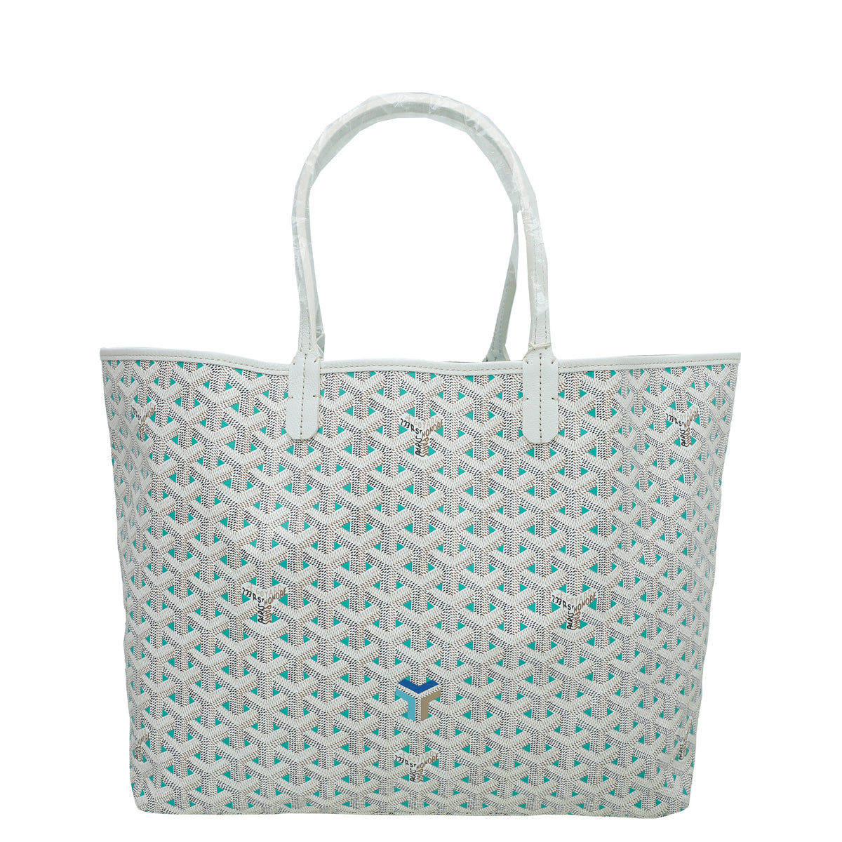 Goyard Bicolor Goyardine Claire Voie Saint Louis PM Bag